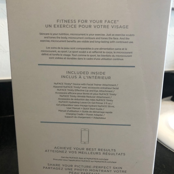 Nuface Trinity Pro-Lip/Eye and Wrinkle Reducer attachment included - Picture 5 of 5